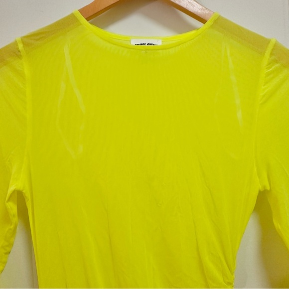 superdown Angela Ruched Mesh Dress - Picture 2 of 7